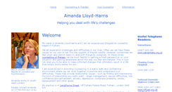 Desktop Screenshot of amandacounsellingswlondon.com